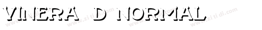 Vinera 3D Normal字体转换